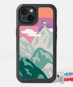 Peanuts Snoopy Troop Hiking The Mountain Otterbox Iphone Case 8