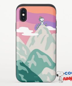 Peanuts Snoopy Troop Hiking The Mountain Uncommon Iphone Case 6