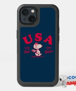 Peanuts Snoopy Usa Land Of The Free Otterbox Iphone Case 8