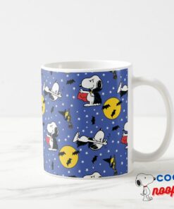 Peanuts Snoopy Vampire Pattern Coffee Mug 7