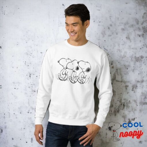 Peanuts Snoopy Walking Tall Sweatshirt 7