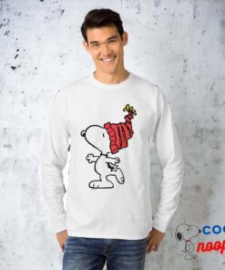 Peanuts Snoopy Winter Beanie Cap T Shirt 10