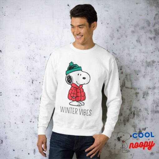 Peanuts Snoopy Winter Coat Hat Sweatshirt 3