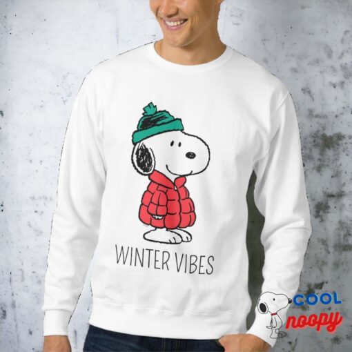 Peanuts Snoopy Winter Coat Hat Sweatshirt 6