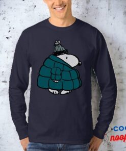 Peanuts Snoopy Winter Puffer Jacket T Shirt 15