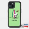 Peanuts Snoopy Woodstock Add Your Name Otterbox Iphone Case 8