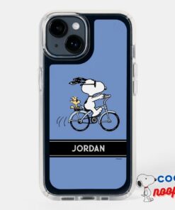 Peanuts Snoopy Woodstock Bicycle Speck Iphone Case 8