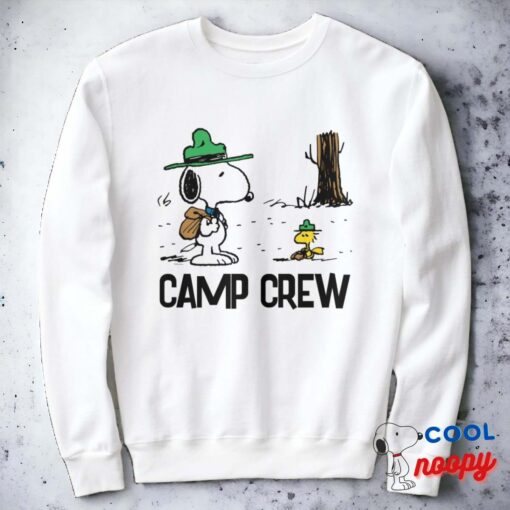 Peanuts Snoopy Woodstock Camping Sweatshirt 13