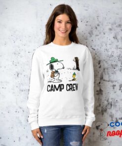 Peanuts Snoopy Woodstock Camping Sweatshirt 17