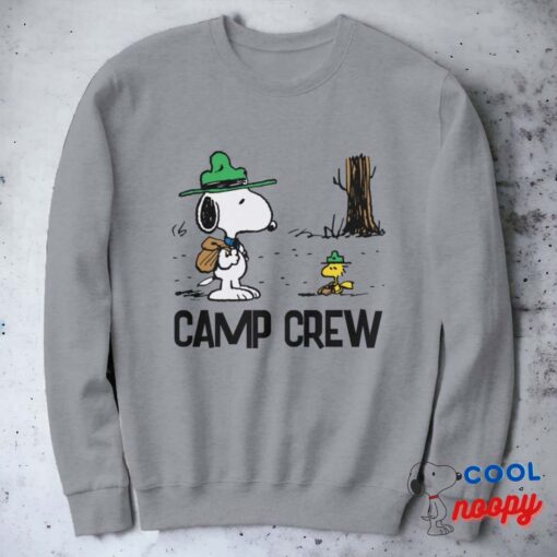 Peanuts Snoopy Woodstock Camping Sweatshirt 8