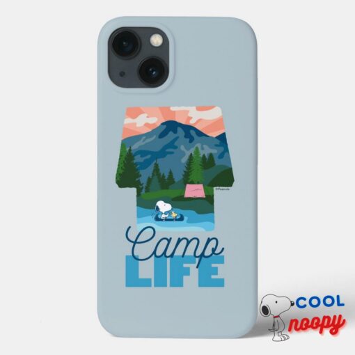 Peanuts Snoopy Woodstock Canoe Ride Case Mate Iphone Case 8