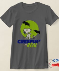 Peanuts Snoopy Woodstock Creepin It Real T Shirt 4