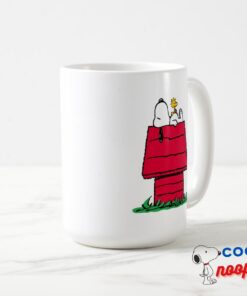 Peanuts Snoopy Woodstock Doghouse Mug 6