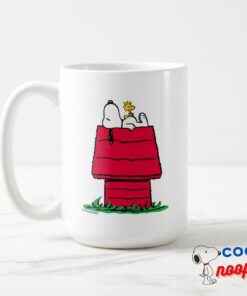 Peanuts Snoopy Woodstock Doghouse Mug 9