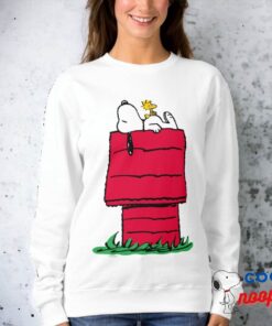 Peanuts Snoopy Woodstock Doghouse Sweatshirt 8