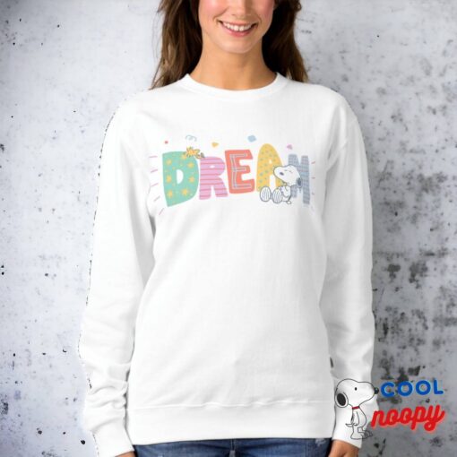 Peanuts Snoopy Woodstock Dream Sweatshirt 13