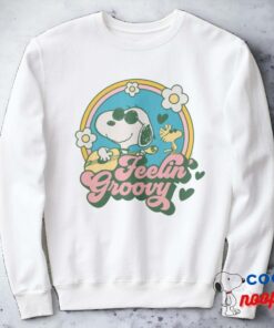 Peanuts Snoopy Woodstock Feelin Groovy Sweatshirt 2