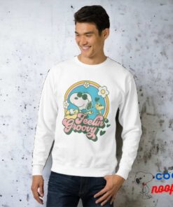 Peanuts Snoopy Woodstock Feelin Groovy Sweatshirt 3