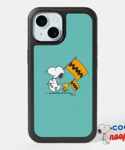 Peanuts Snoopy Woodstock Flags Otterbox Iphone Case 8