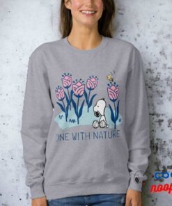 Peanuts Snoopy Woodstock Flower Garden Sweatshirt 11