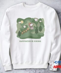 Peanuts Snoopy Woodstock Happiness Is Hiking Sweatshirt 11
