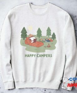 Peanuts Snoopy Woodstock Happy Campers Sweatshirt 11