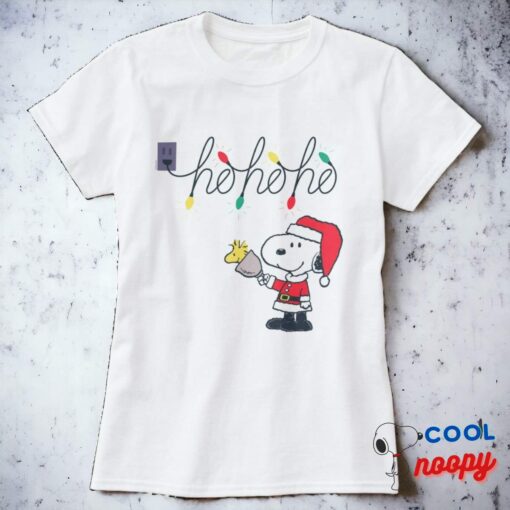 Peanuts Snoopy Woodstock Ho Ho Ho T Shirt 15