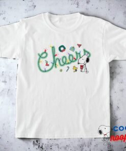 Peanuts Snoopy Woodstock Holiday Cheers T Shirt 15