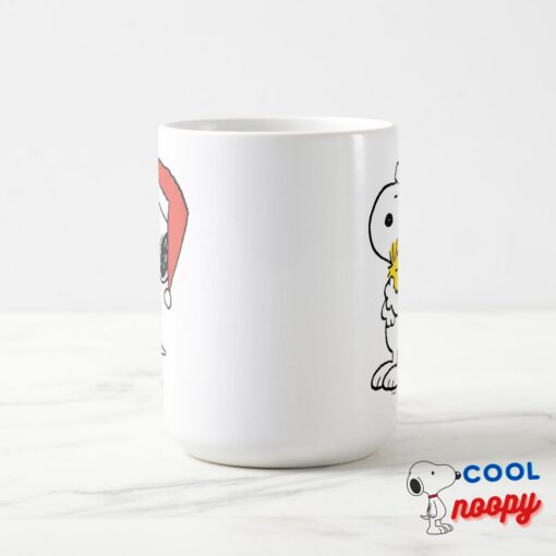 Peanuts Snoopy Woodstock Holiday Hugs Mug 6
