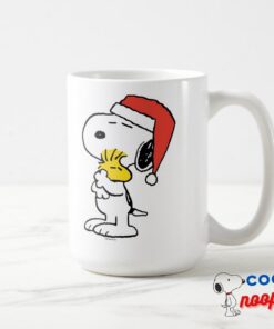 Peanuts Snoopy Woodstock Holiday Hugs Mug 7