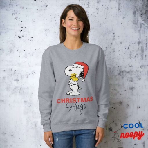 Peanuts Snoopy Woodstock Holiday Hugs Sweatshirt 2