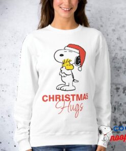 Peanuts Snoopy Woodstock Holiday Hugs Sweatshirt 8