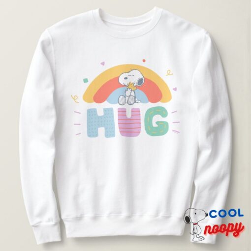 Peanuts Snoopy Woodstock Hug Sweatshirt 12