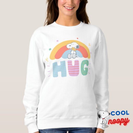 Peanuts Snoopy Woodstock Hug Sweatshirt 13