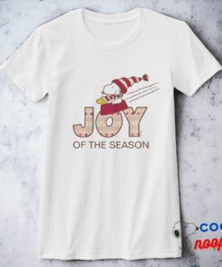 Peanuts Snoopy Woodstock Joy Sled Ride T Shirt 7
