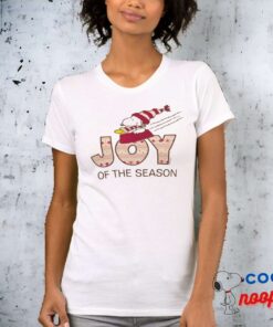 Peanuts Snoopy Woodstock Joy Sled Ride T Shirt 9