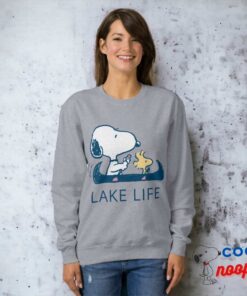 Peanuts Snoopy Woodstock Lake Life Sweatshirt 3