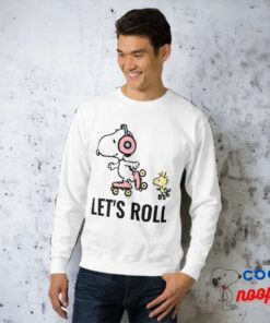 Peanuts Snoopy Woodstock Lets Roll Sweatshirt 12