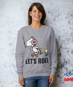Peanuts Snoopy Woodstock Lets Roll Sweatshirt 8