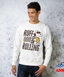 Peanuts Snoopy Woodstock Ruff Rolling Sweatshirt 12