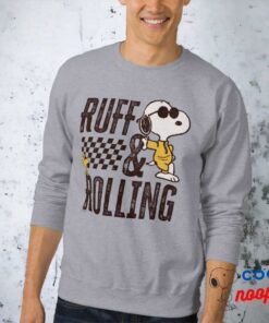 Peanuts Snoopy Woodstock Ruff Rolling Sweatshirt 8