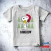 Peanuts Snoopy Woodstock Santa Claus Hug Baby T Shirt 15