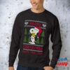 Peanuts Snoopy Woodstock Santa Claus Hug Sweatshirt 15