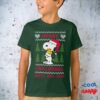 Peanuts Snoopy Woodstock Santa Claus Hug T Shirt 8