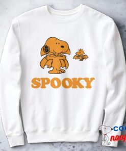 Peanuts Snoopy Woodstock Spooky Vampires Sweatshirt 11