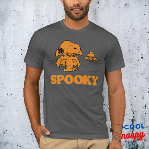 Peanuts Snoopy Woodstock Spooky Vampires T Shirt 6