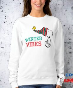 Peanuts Snoopy Woodstock Warm Wishes Sweatshirt 15
