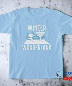 Peanuts Snoopy Woodstock Winter Wonderland T Shirt 5