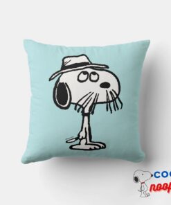 Peanuts Snoopys Brother Spike Throw Pillow 4