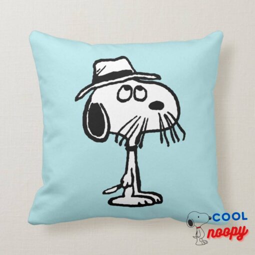Peanuts Snoopys Brother Spike Throw Pillow 5